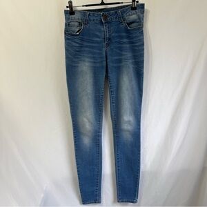 Bluenotes Jordan Low Rise Curvy Jegging Light Blue Skinny Jeans Size 27